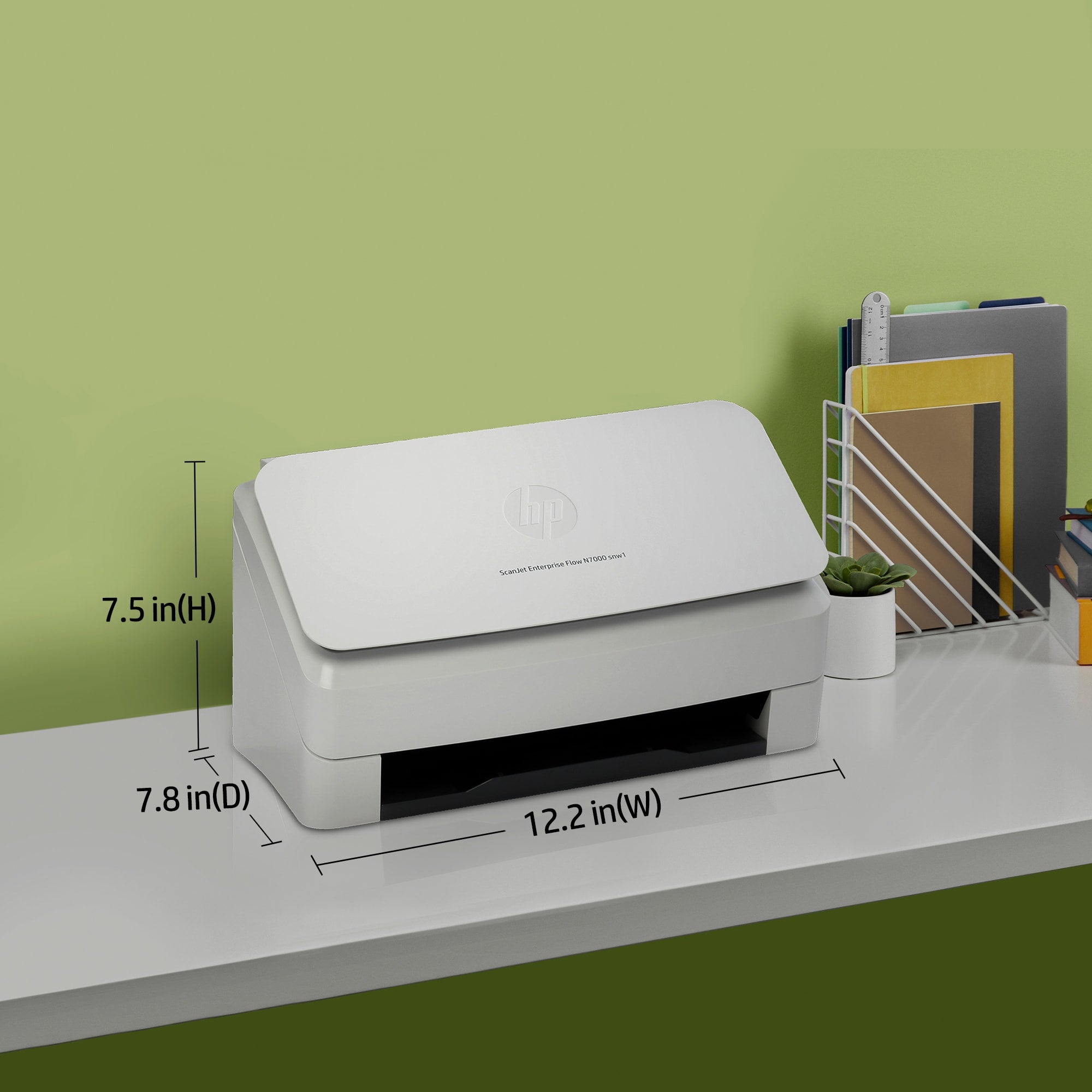 HP Scanjet Enterprise Flow N7000 Alimentation feuille à feuille de scanner 600 x 600 DPI A4 Blanc