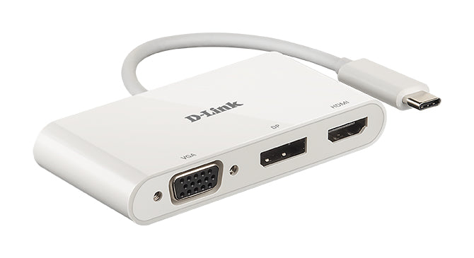 D-Link DUB-V310 station d'accueil Avec fil USB 3.2 Gen 1 (3.1 Gen 1) Type-C Blanc DUB-V310