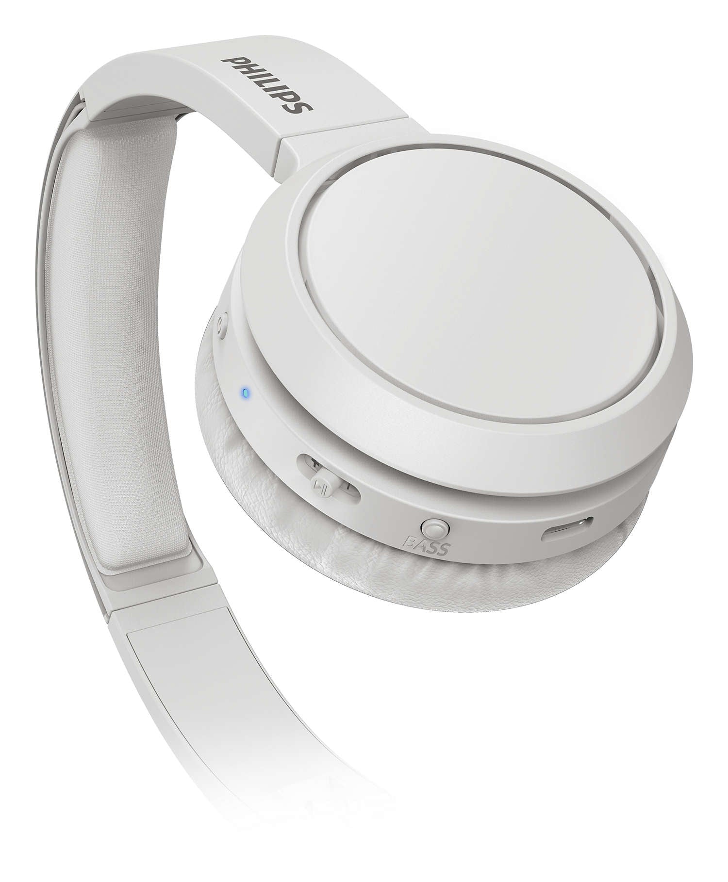 Philips 4000 series TAH4205WT/00 écouteur/casque Sans fil Arceau Appels/Musique USB Type-C Bluetooth Blanc