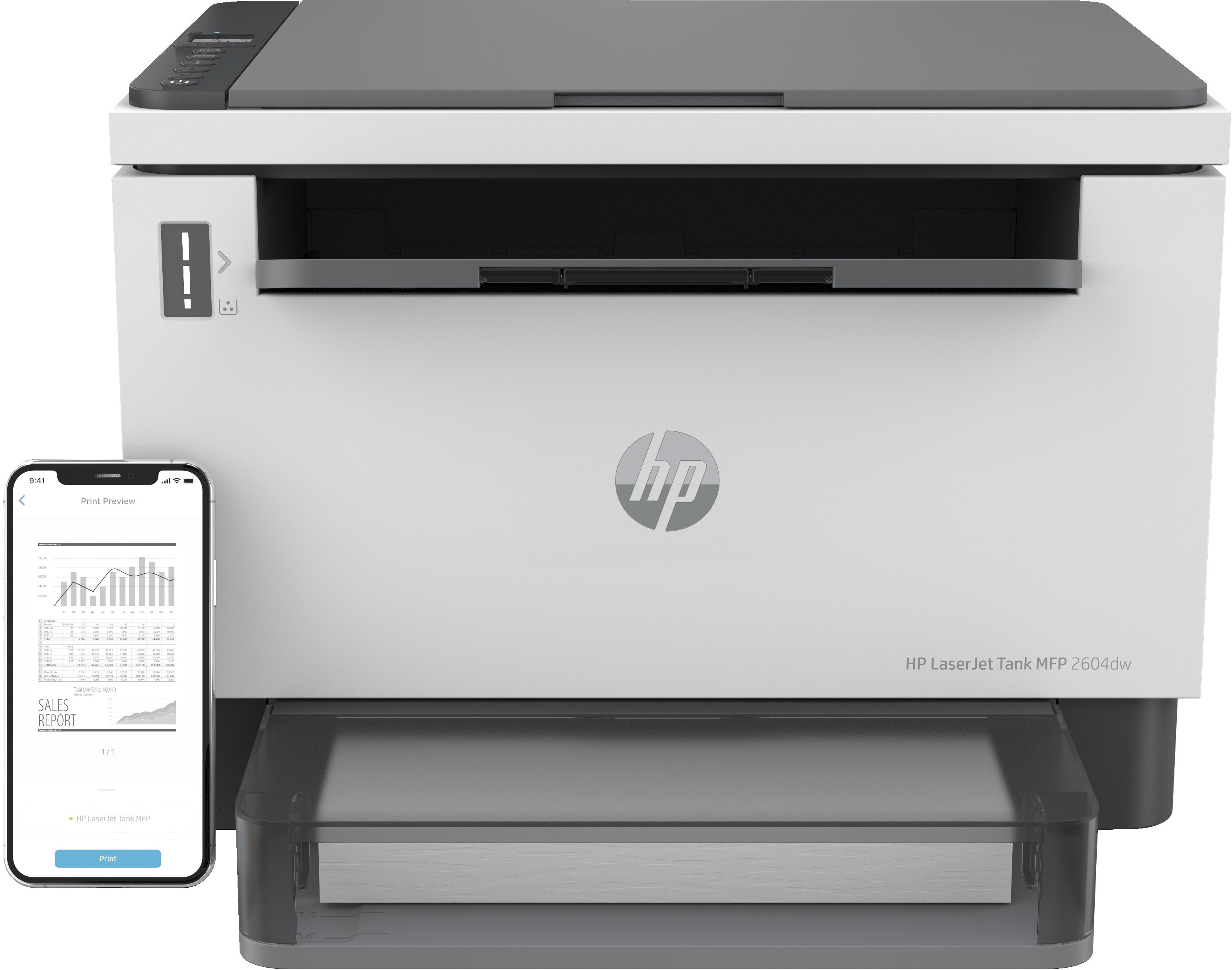 HP LaserJet Imprimante Tank MFP 2604dw 381V0A#B19