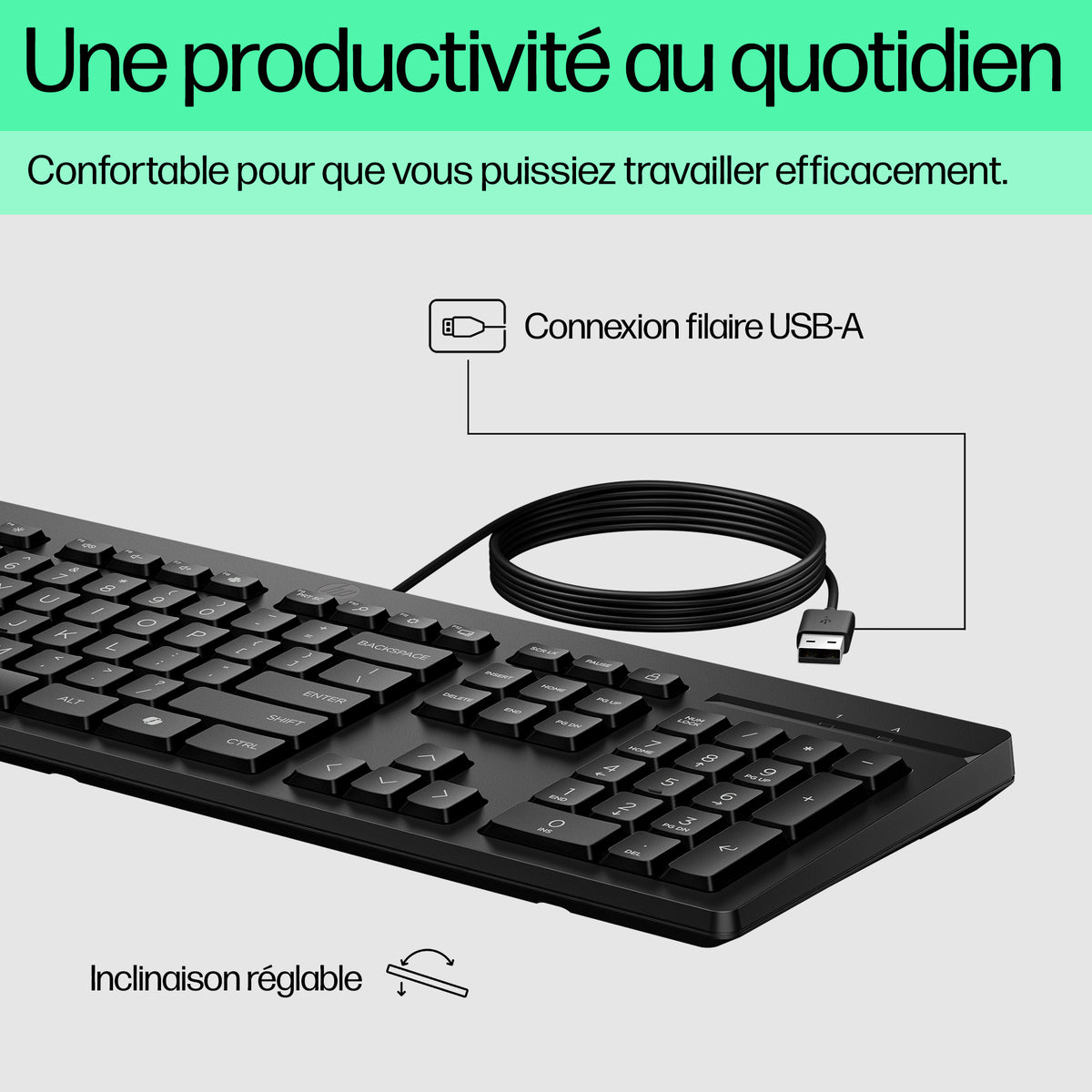 HP Clavier filaire 125 M27527-071