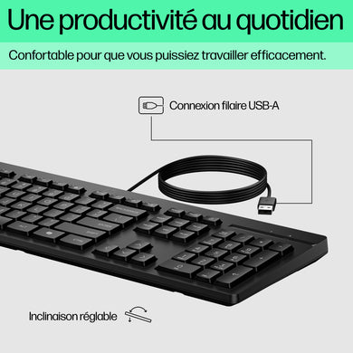 HP Clavier filaire 125 M27527-071