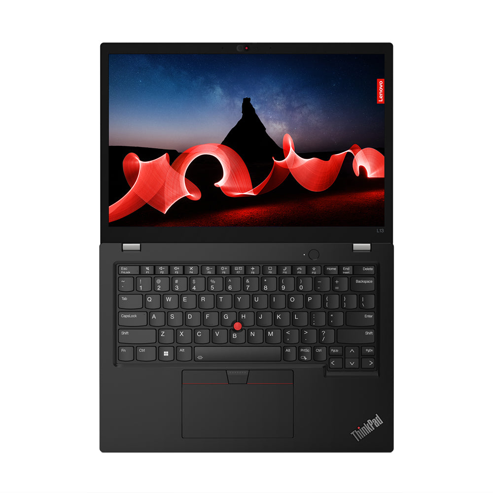 Lenovo ThinkPad L13 Gen 4 (Intel) Intel® Core™ i7 i7-1355U Ordinateur portable 33,8 cm (13.3") WUXGA 16 Go LPDDR5-SDRAM 512 Go SSD Wi-Fi 6 (802.11ax) Windows 11 Pro Anglais Noir