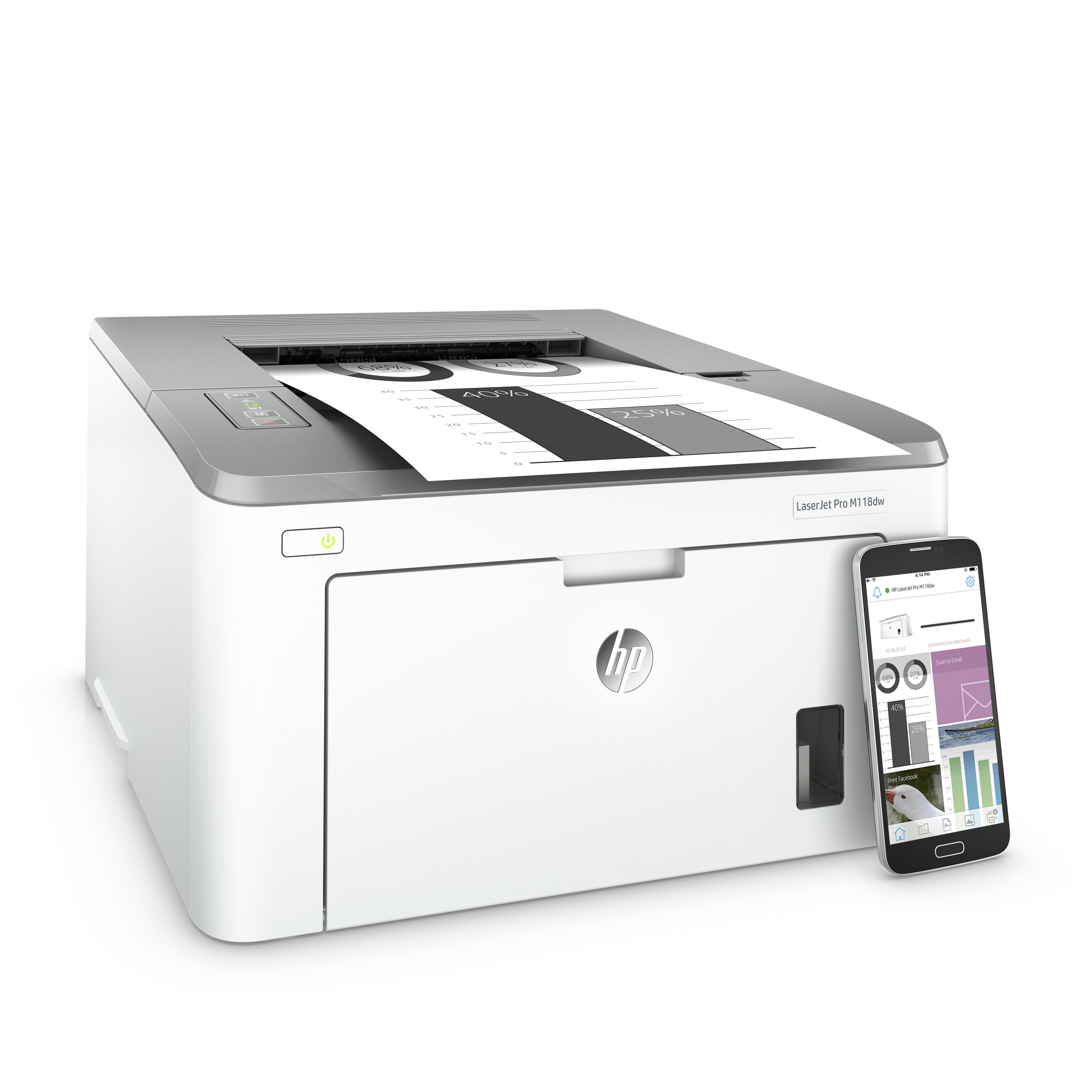 HP LaserJet Pro M118dw 1200 x 1200 DPI A4 Wifi 4PA39A
