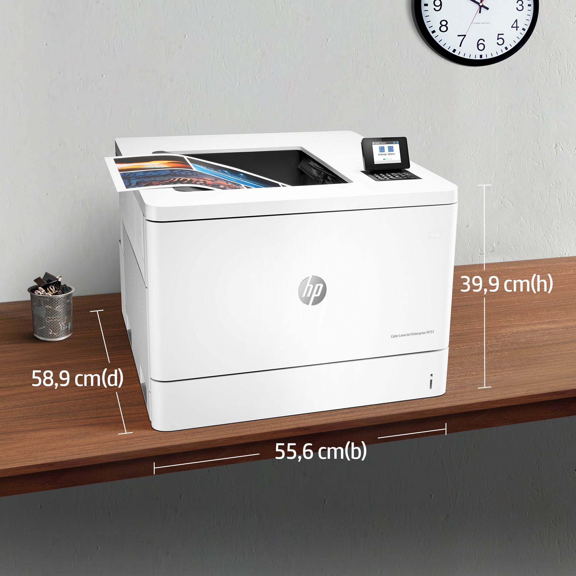 HP Color LaserJet Enterprise LaserJet Enterprise M751dn Couleur Imprimante, Ethernet uniquement; Recto verso