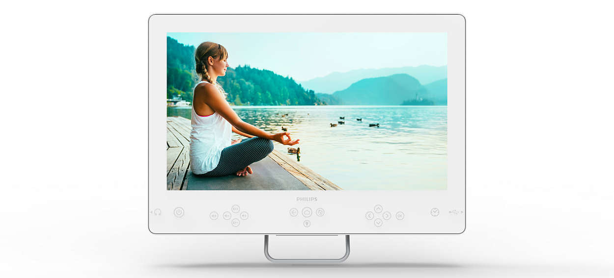 Philips 19HFL5114W 48,3 cm (19") HD Smart TV Wifi Blanc 250 cd/m² 19HFL5114W/12