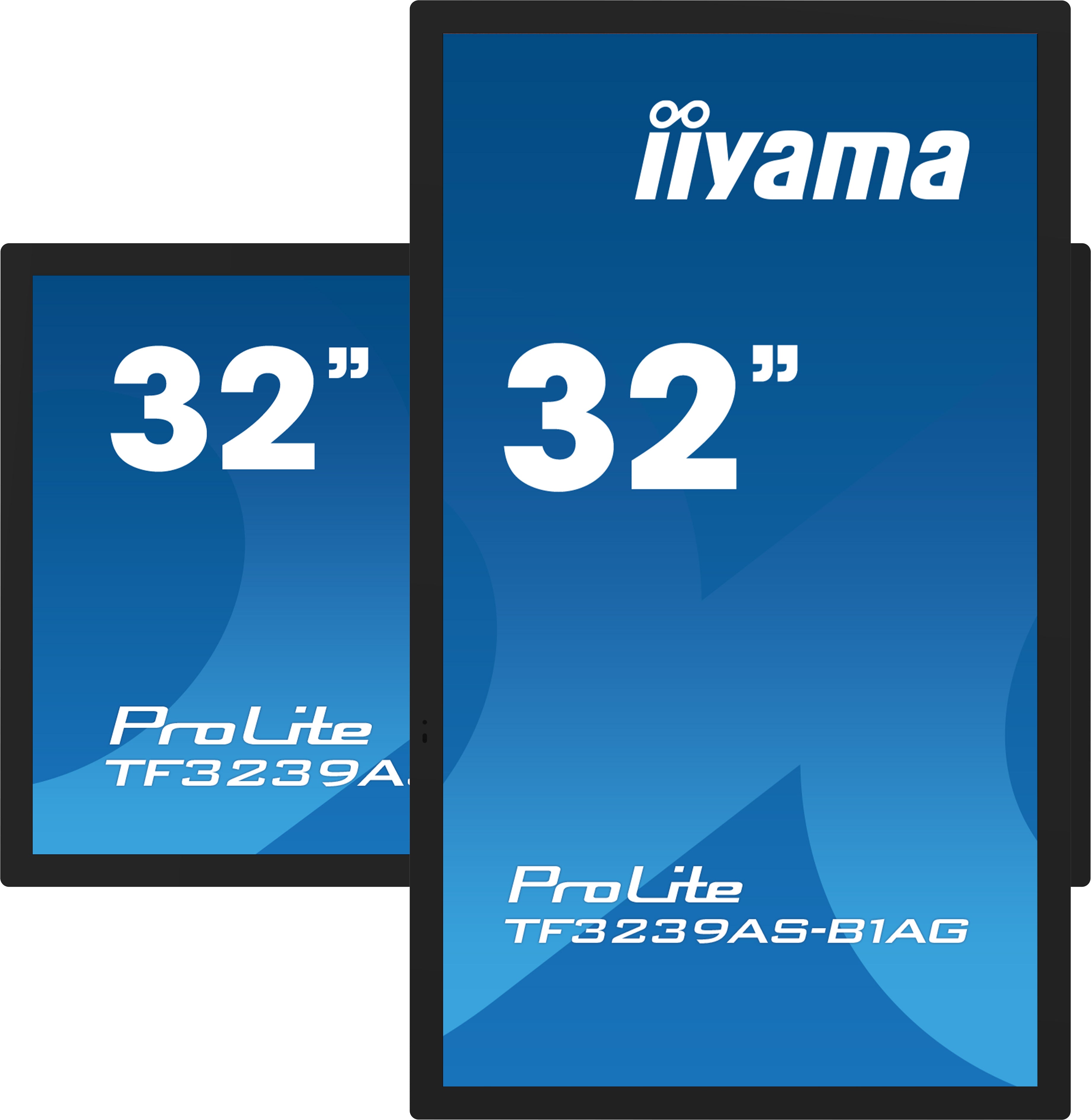iiyama TF3239AS-B1AG écran plat de PC 80 cm (31.5") 1920 x 1080 pixels Full HD LED Écran tactile Noir TF3239AS-B1AG
