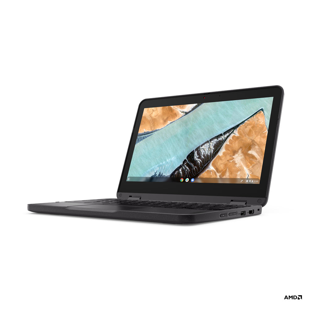 Lenovo 300e Chromebook Gen 3 (AMD) AMD 3000 3015Ce 29,5 cm (11.6") Écran tactile HD 4 Go DDR4-SDRAM 32 Go eMMC Wi-Fi 5 (802.11ac) ChromeOS Espagnole Gris
