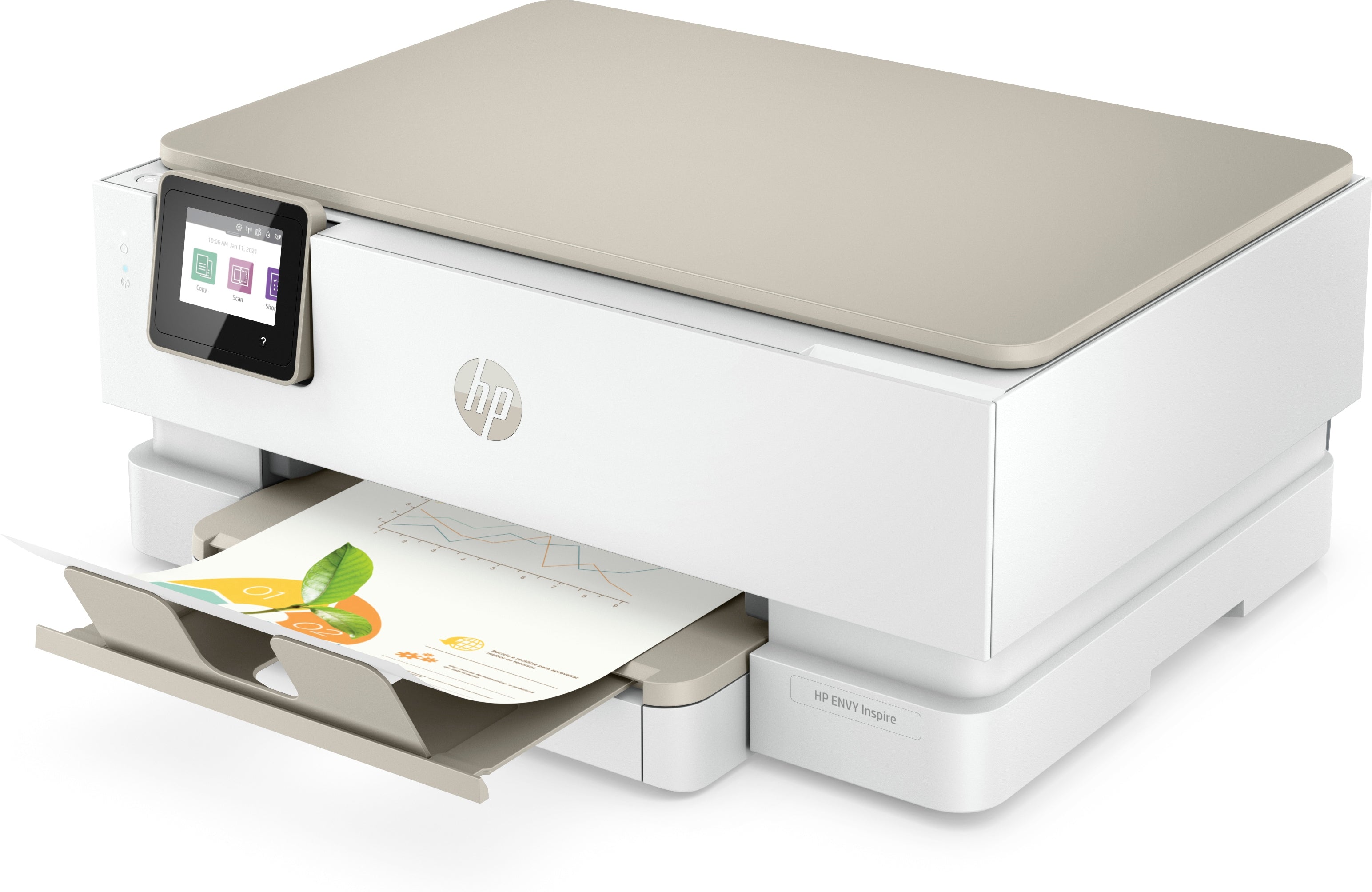 HP ENVY HP Inspire 7224e Imprimante tout-en-un, Couleur, Imprimante pour la maison, Impression, copie, numérisation, Sans fil ; HP+ ; Convient pour HP Instant Ink ; Numériser vers PDF