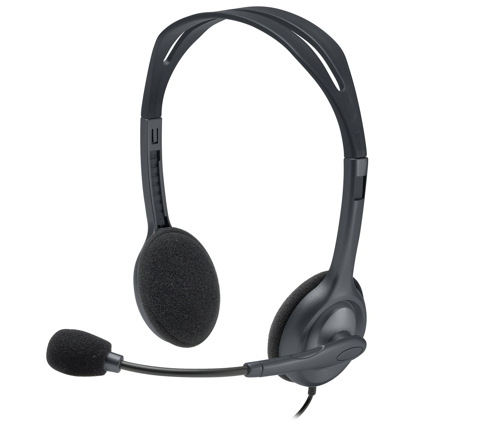 Logitech 981-000593 écouteur/casque Avec fil Arceau Bureau/Centre d'appels Noir