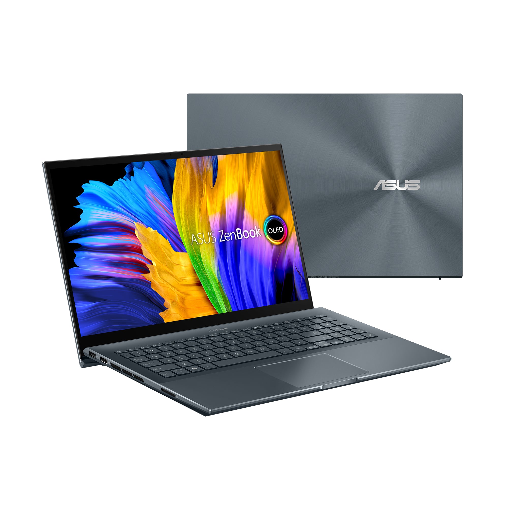 ASUS Zenbook Pro 15 OLED UM535QA-KY204W laptop AMD Ryzen™ 9 5900HX Ordinateur portable 39,6 cm (15.6") Écran tactile Full HD 16 Go LPDDR4x-SDRAM 1 To SSD Wi-Fi 6 (802.11ax) Windows 11 Home Gris UM535QA-KY204W