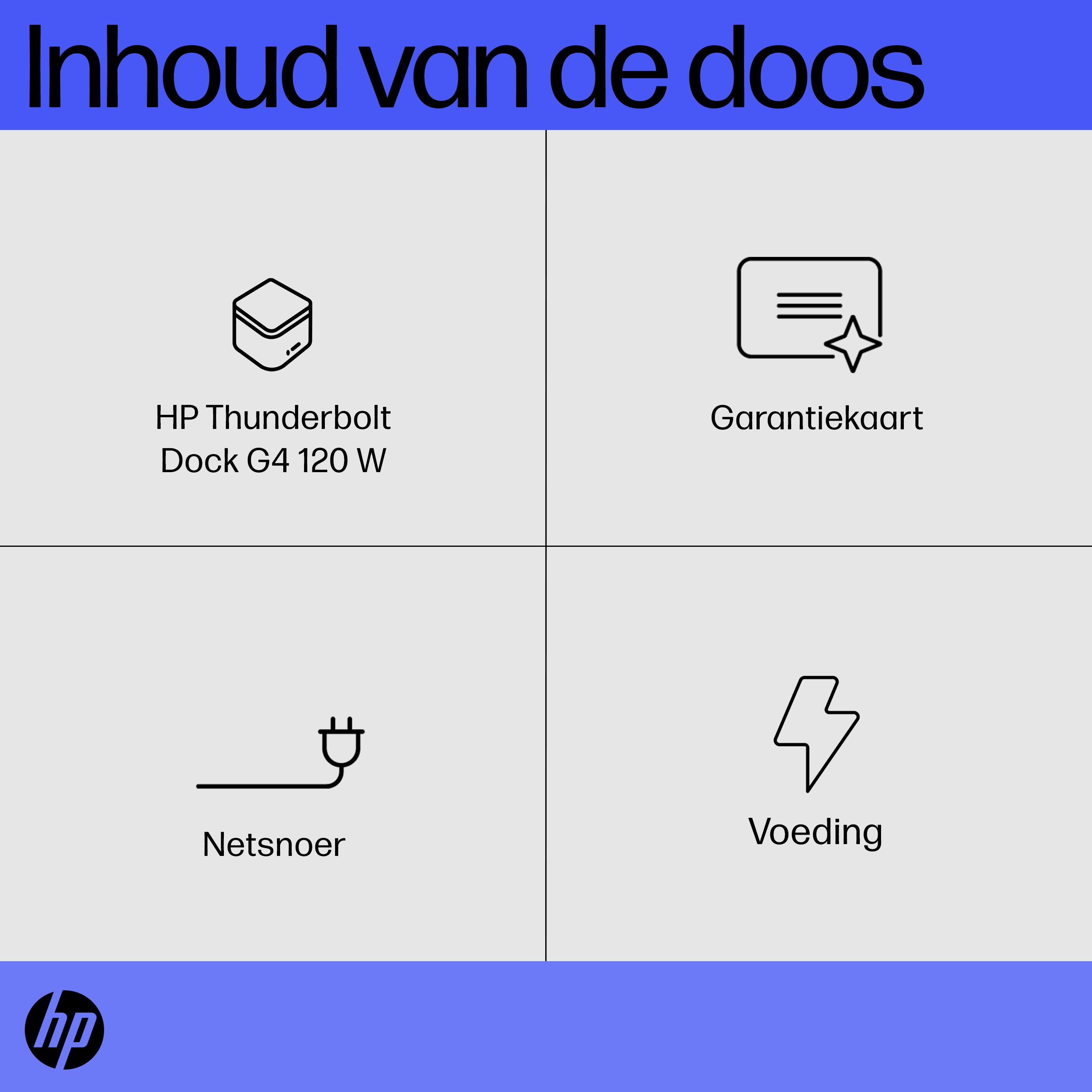 Station d'accueil Thunderbolt 120 watts G4