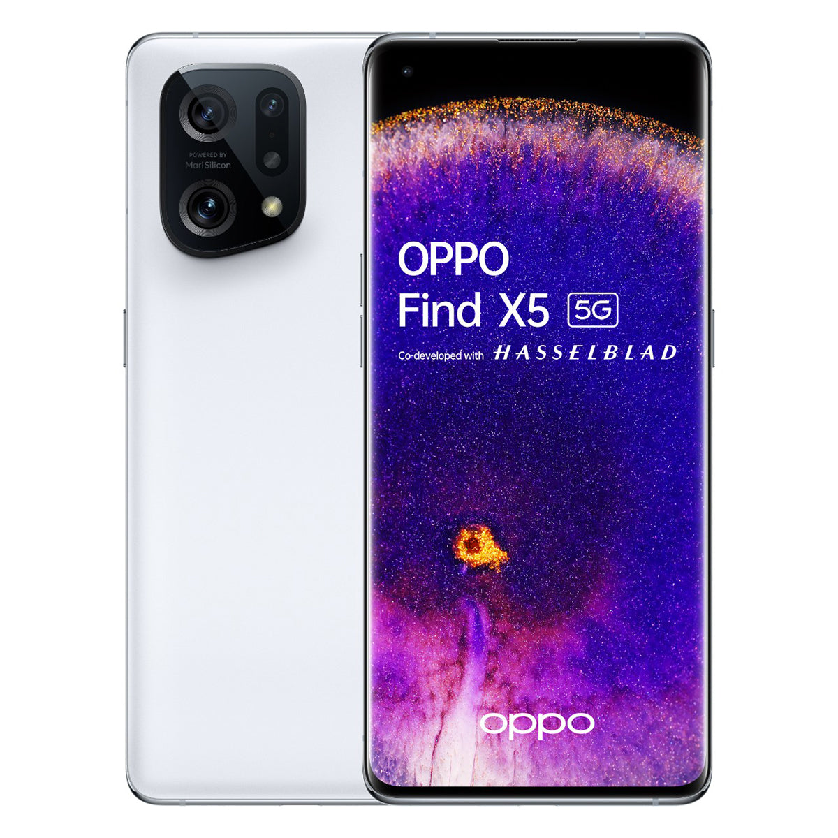 OPPO Find X5 16.6 cm (6.55") Dual SIM Android 12 5G USB Type-C 8 GB 256 GB 4800 mAh White CPH2307