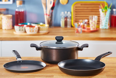 Tefal Easy Cook & Clean B5540602 poêle Poêle polyvalente Rond