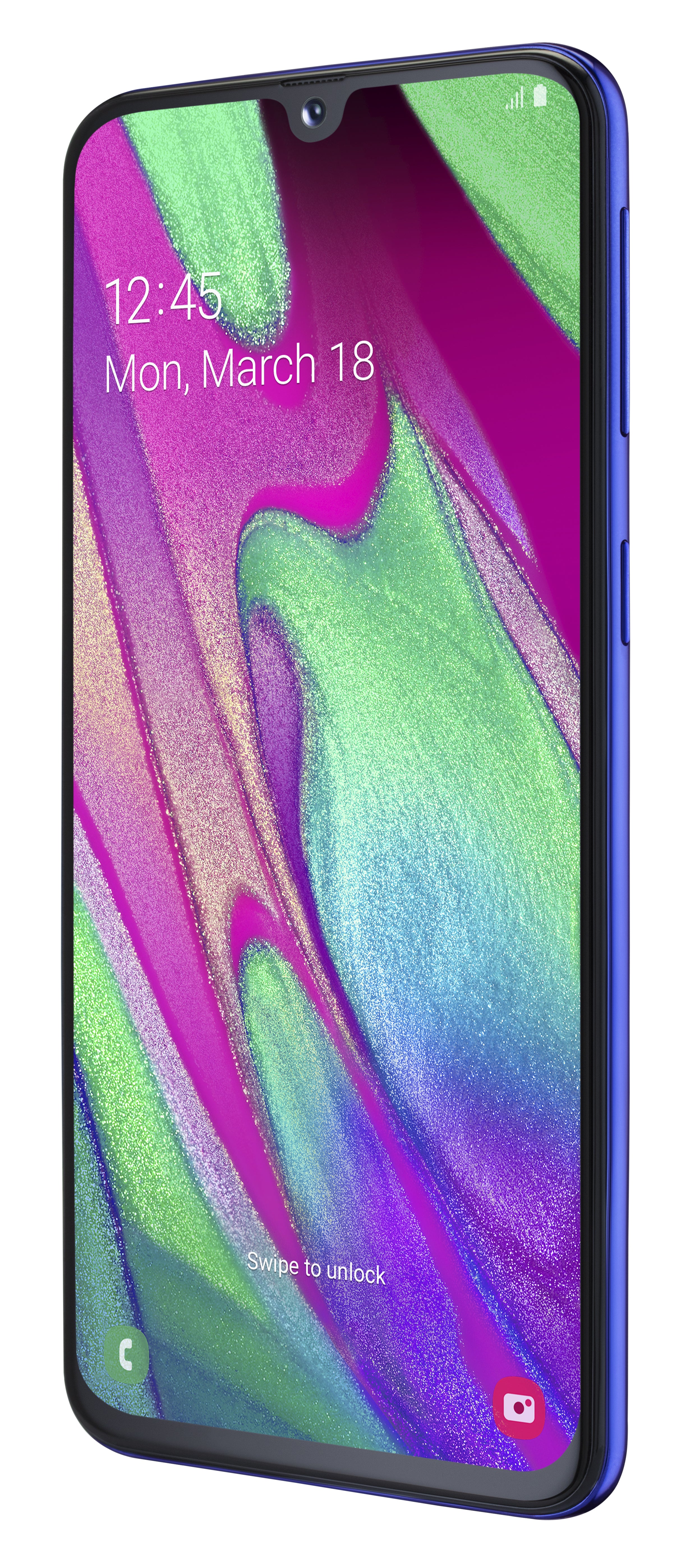 Samsung Galaxy A40 15 cm (5.9") Dual SIM Android 9.0 4G USB Type-C 4 GB 64 GB 3100 mAh Blue SM-A405BLUE