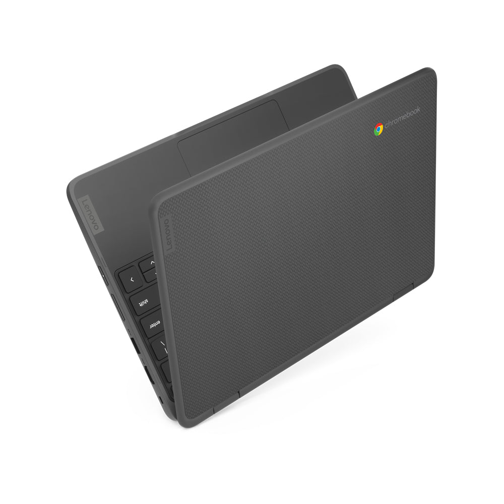Lenovo 300e Yoga Chromebook Gen 4 MediaTek Kompanio 520 29,5 cm (11.6") Écran tactile HD 4 Go LPDDR4x-SDRAM 32 Go eMMC Wi-Fi 6 (802.11ax) ChromeOS Espagnole Gris