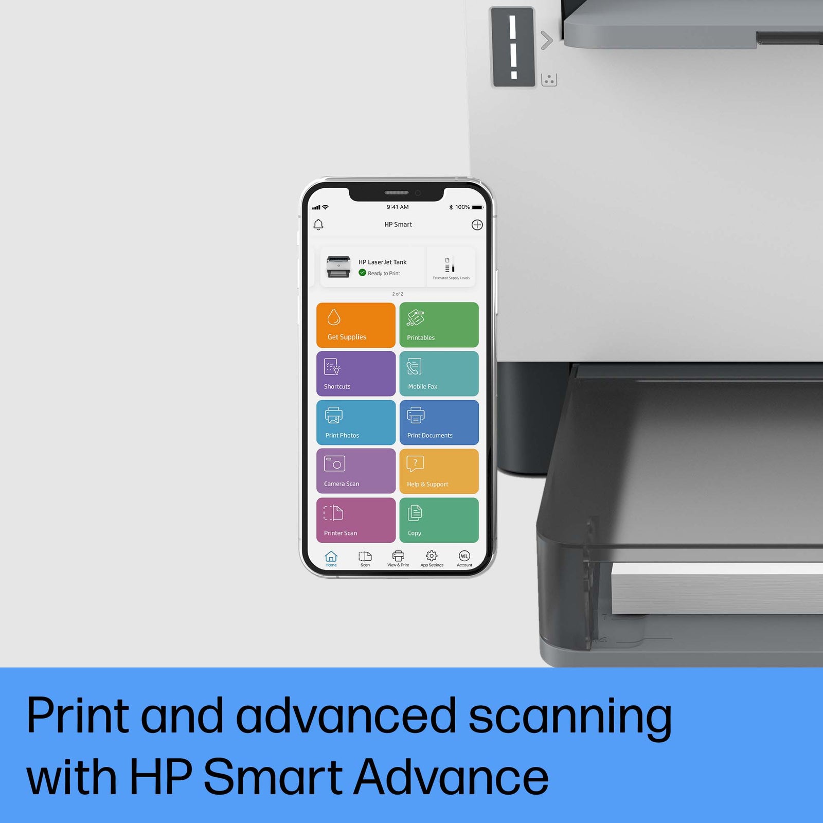 HP LaserJet Tank 2504dw Printer - Monochrome, 22 ppm, Duplex
