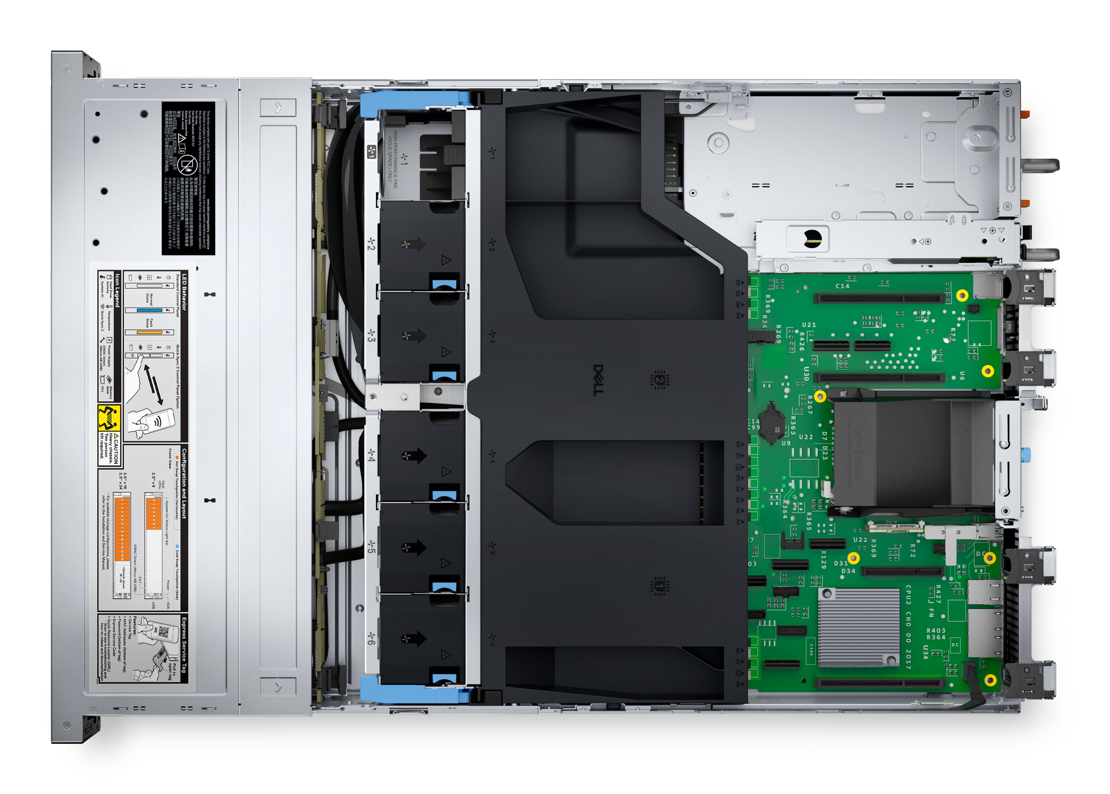 DELL PowerEdge R550 server 480 GB Rack (2U) Intel Xeon Silver 4314 2.4 GHz 32 GB DDR4-SDRAM 1100 W