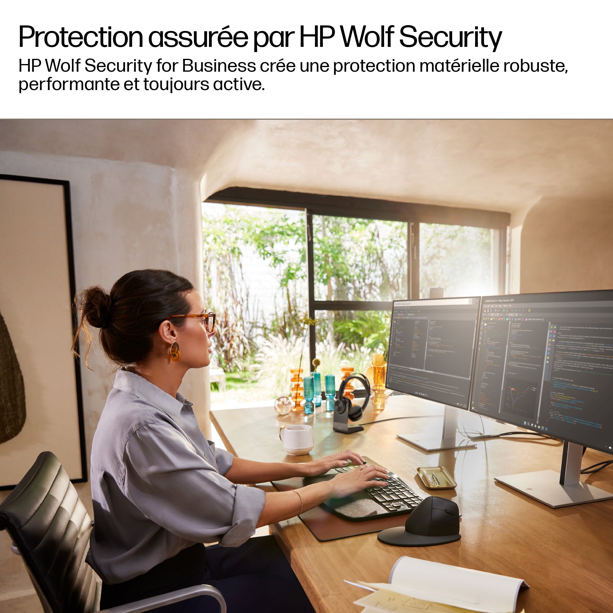 HP EliteDesk 8 SFF G1i AI Wolf Pro Security Edition Intel Core Ultra 5 235 16 Go DDR5-SDRAM 512 Go SSD Windows 11 Pro PC AI PC Noir C6QN2ET#ABF