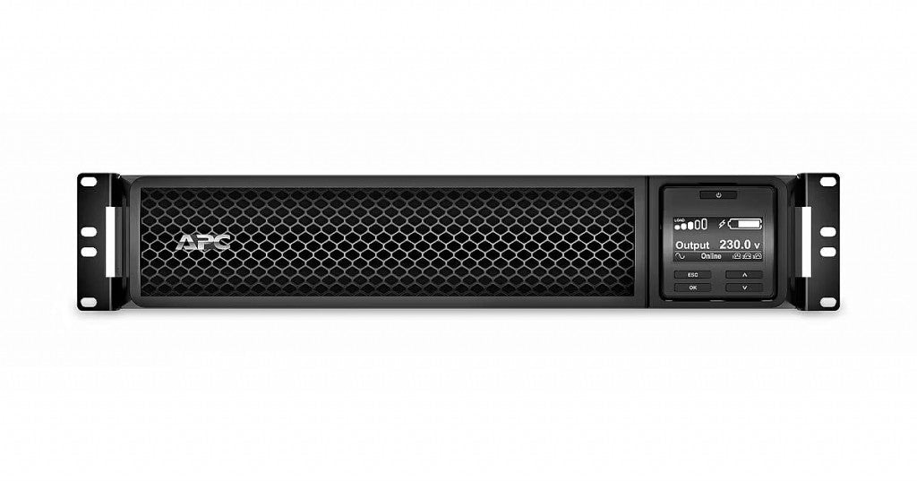 APC Smart - UPS On - Line SRT1500RMXLI - NC - 1,5kW/VA, 6x C13 uitgang, Rackmount 2U, NMC SRT1500RMXLI - NC - Compridis