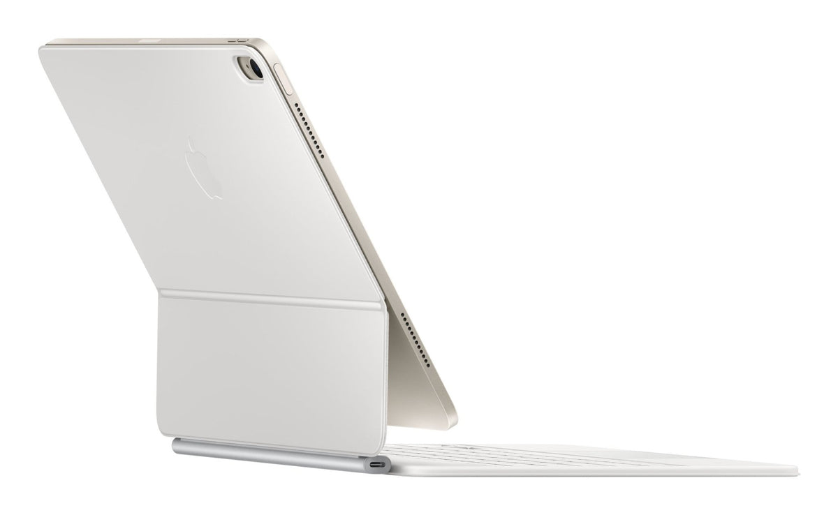 APPLE Magic Keyboard voor 13‑INCH iPad Air (M3) Engels (M3 VK) Wit MDFW4B/A - Compridis