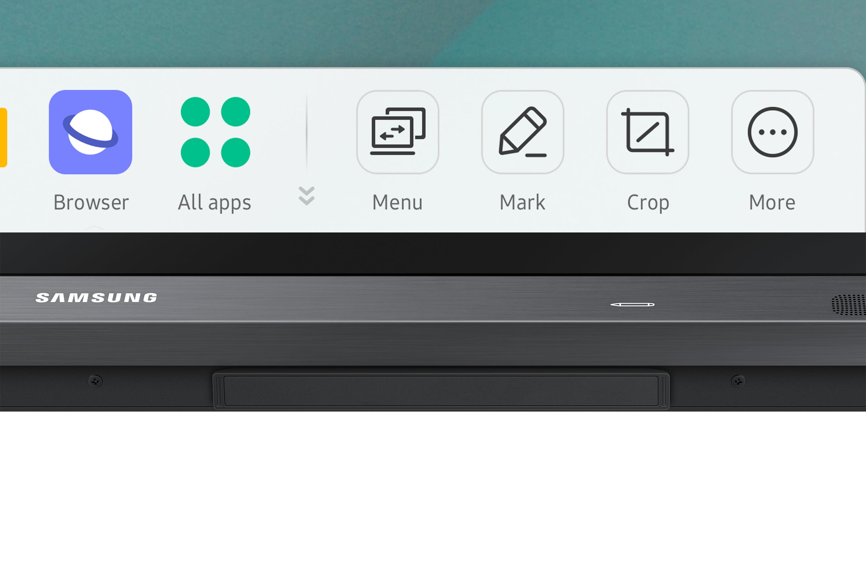 Samsung WA86C tableau blanc interactif 2,18 m (86") 3840 x 2160 pixels Écran tactile Noir LH86WACWLGCXEN