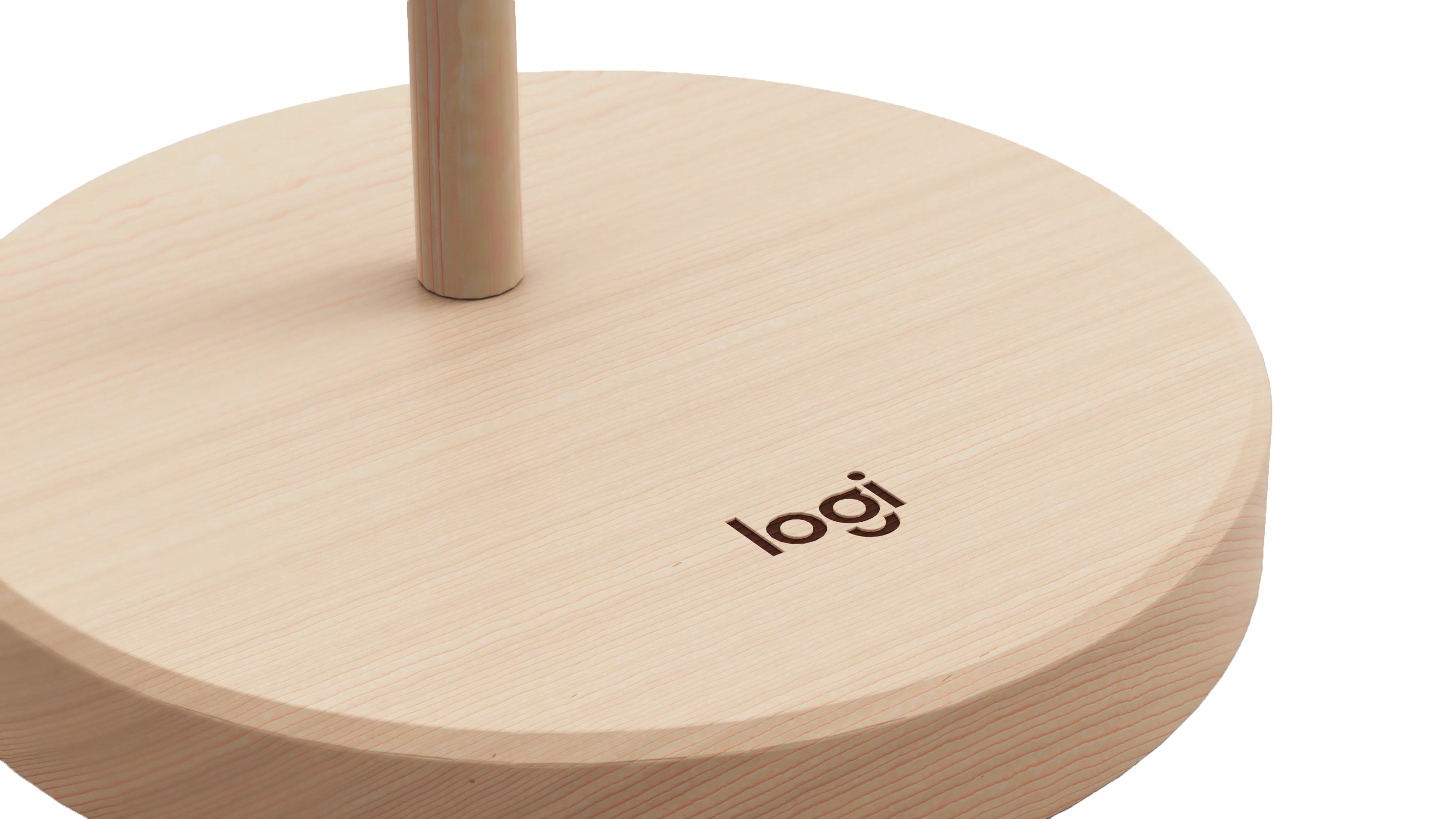 LOGITECH Support de casque en bois Logi 989-001150
