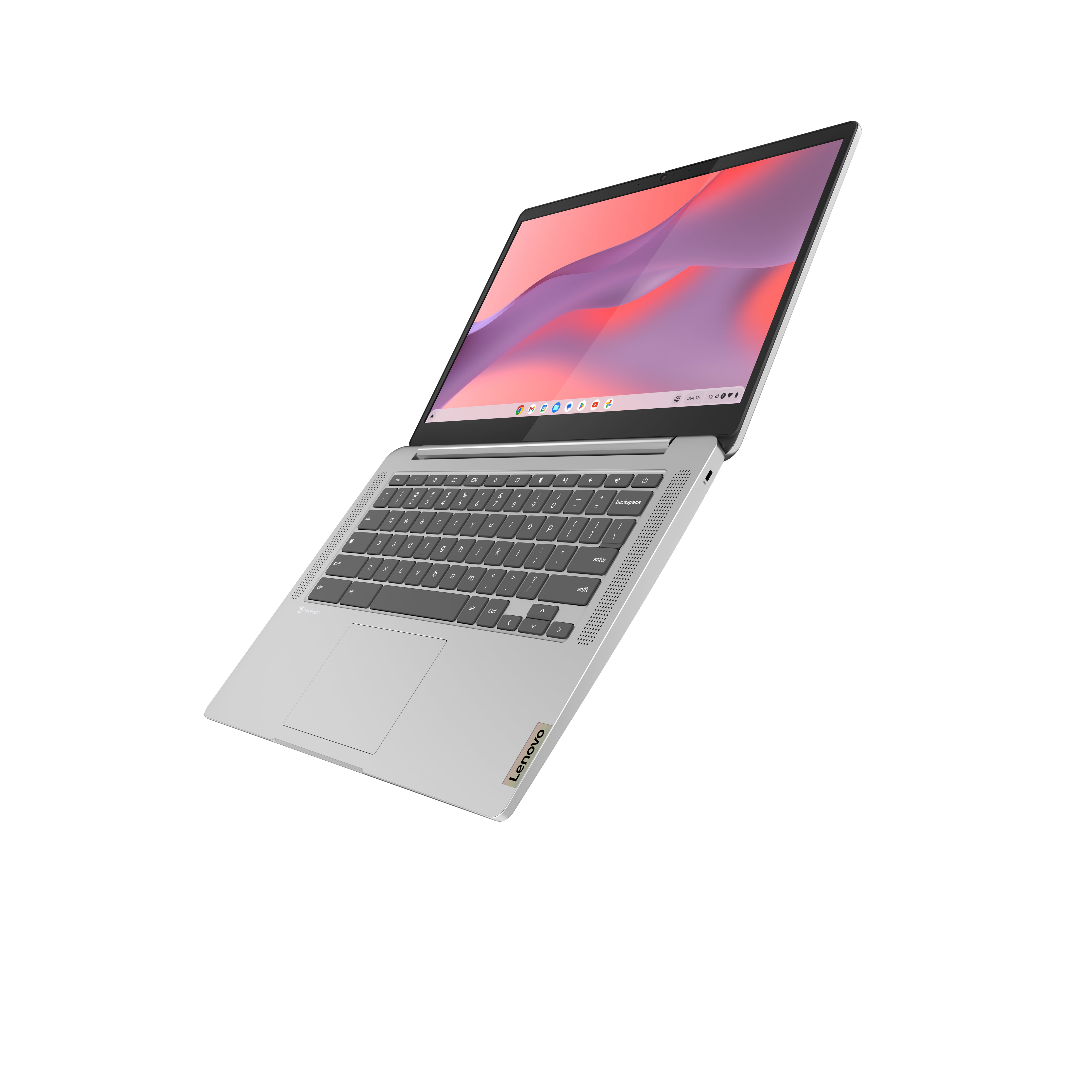 Lenovo IdeaPad Slim 3 Chrome 14M868 MediaTek Kompanio 520 Chromebook 35,6 cm (14") Full HD 4 Go LPDDR4x-SDRAM 128 Go eMMC Wi-Fi 6 (802.11ax) ChromeOS Français Gris