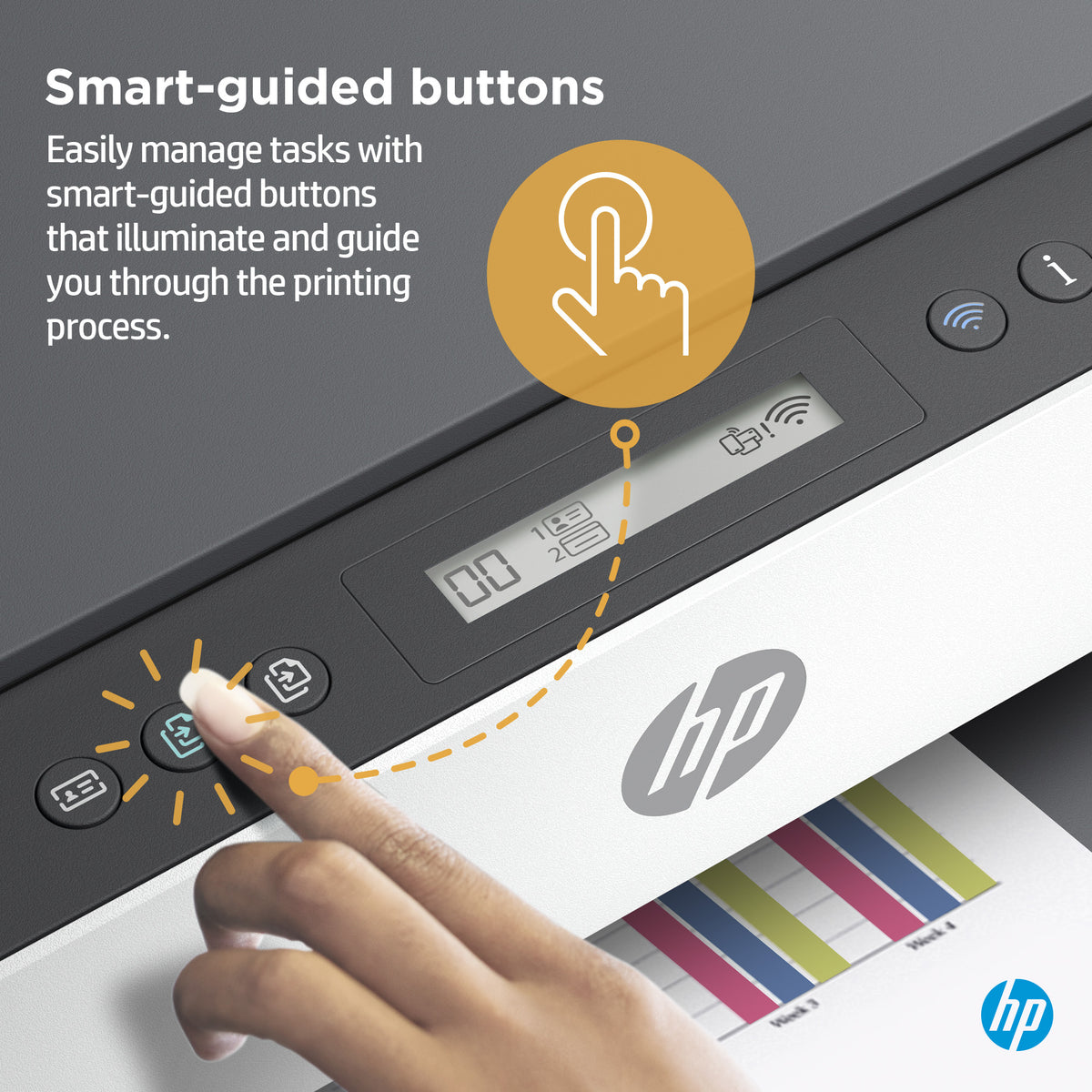 HP Smart Tank 7008 All-in-One Printer 9B5C5A#BHC - Wireless, Duplex