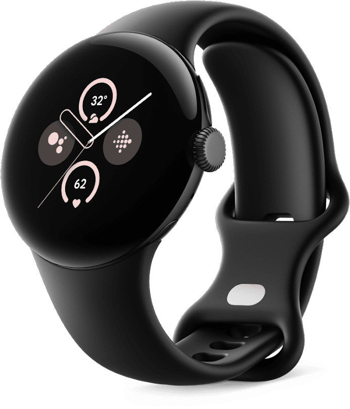 Google Pixel Watch 2 AMOLED 41 mm Digitaal Touchscreen Zwart Wifi GPS GA05029 - DE - Compridis