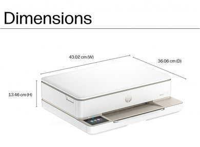 HP Envy 6130e All-in-One Printer 714J1B – Sneldruk, Dubbelzijdig printen (Portobello) - Compridis