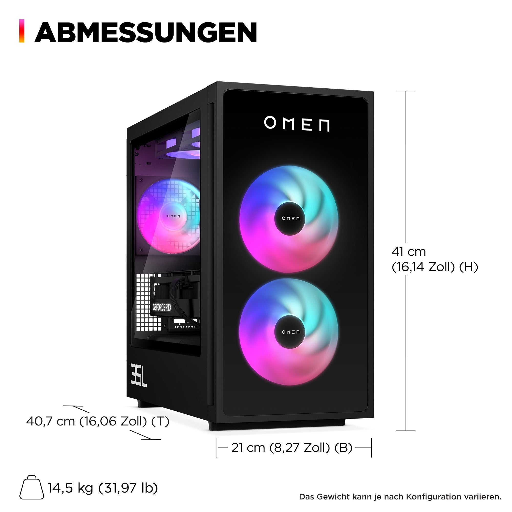 HP OMEN 35L GT16 - 0078ng B32B8EAABD - Compridis