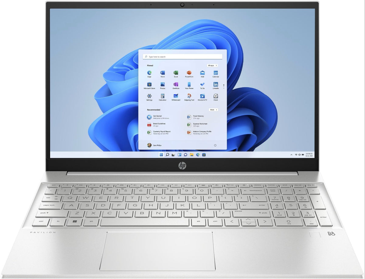 HP Pavilion 15 15.6" i5-1235U 16GB 512GB QWERTY US 8A766EAABH - Compridis