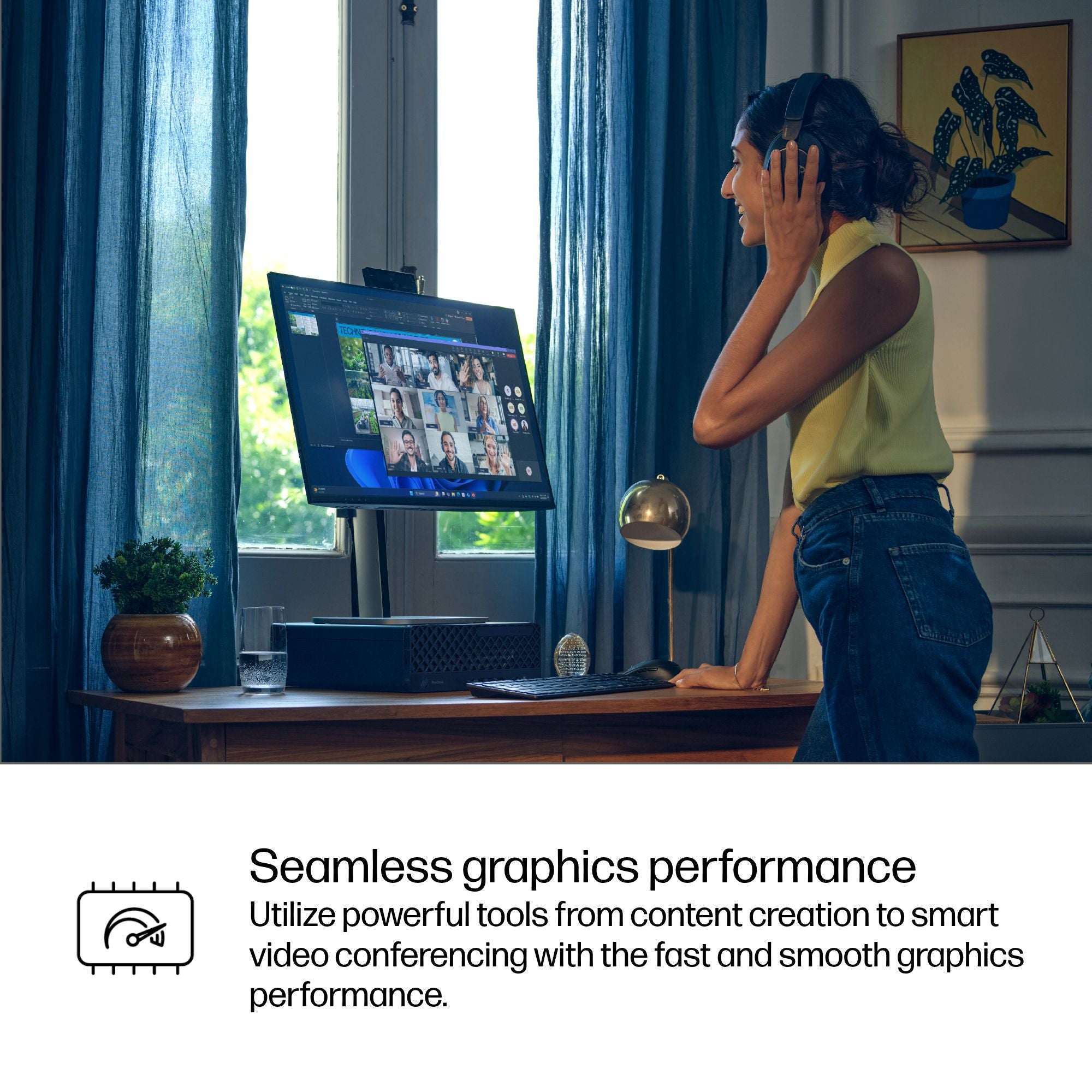 HP ProDesk 4 SFF G1i Desktop AI PC 9H7K4ET - Compridis