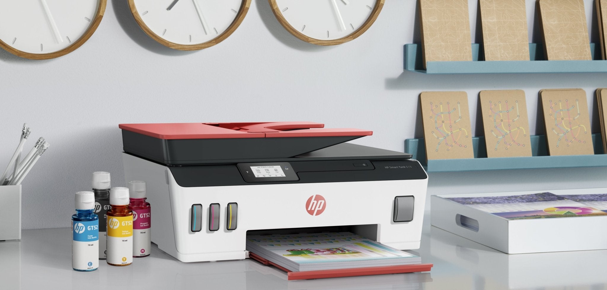 HP Smart Tank 615 AiO Printer Y0F71A - Draadloos, All-in-One - Compridis