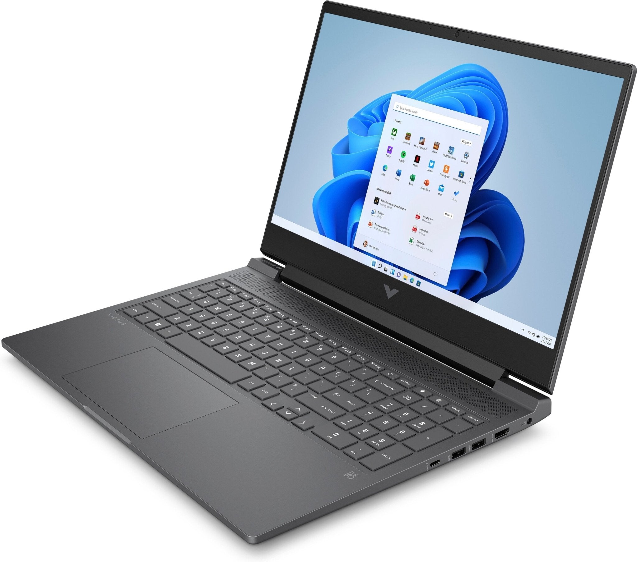 HP Victus 16" R5 - 7640HS 16GB 476GB RTX4060 W11H QWERTY US 81Q51EAABH - Compridis