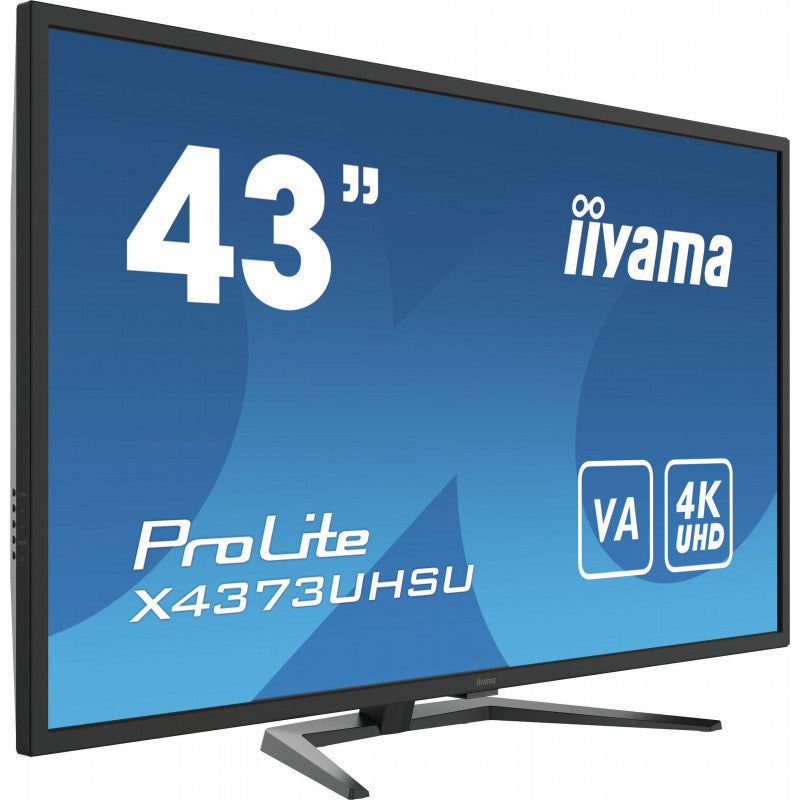 IIYAMA 43" UHD 4K 60 Hz 3 ms X4373UHSU-B1