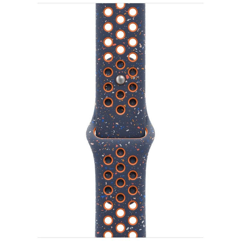 Apple MYLC3ZM/A accessoire intelligent à porter sur soi Bande Bleu, Orange Fluoroélastomère