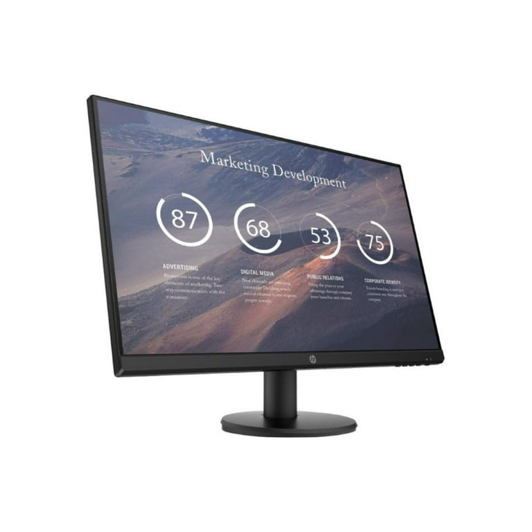 HP P27v G4 écran plat de PC 68,6 cm (27") 1920 x 1080 pixels Full HD LCD Noir