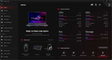 ASUS ROG Zephyrus G16 16" Ryzen AI 7 16Go/1TB/RTX 5060 AZERTY French 90NR0NE2-M001U0