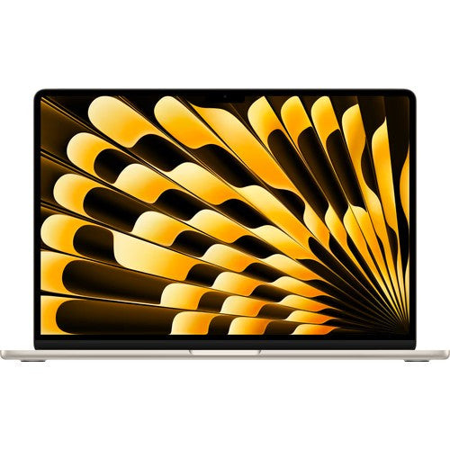 Apple MacBook Air Apple M M3 Ordinateur portable 38,9 cm (15.3") 16 Go 256 Go SSD Wi-Fi 6E (802.11ax) macOS Sequoia Beige