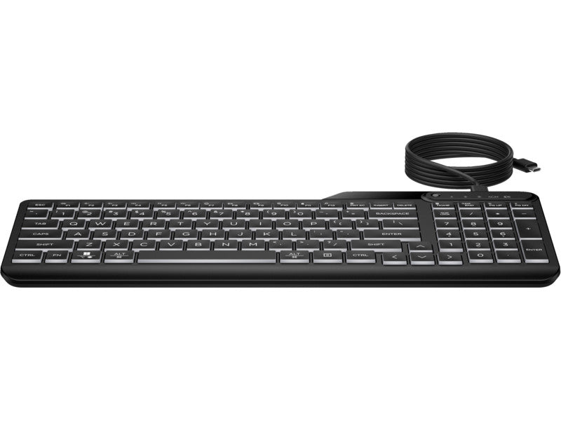HP Clavier filaire rétroéclairé multi-appareil 405