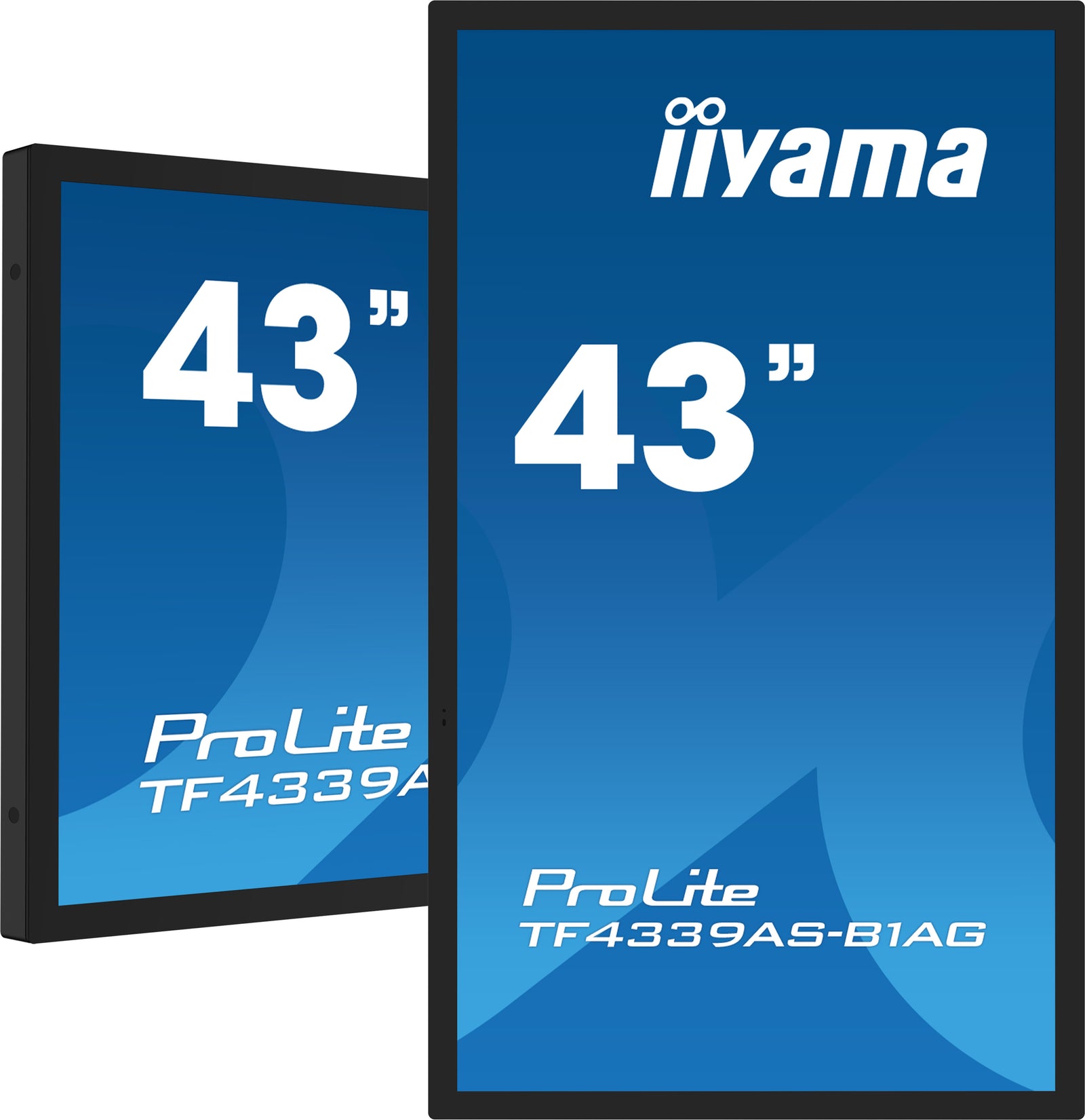 IIYAMA Écran 43" sans cadre, revêtement pcap collé, antireflet, 40 TF4339AS-B1AG