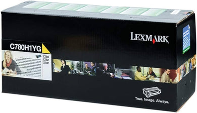 LEXMARK toner cartridge geel hoge capaciteit (origineel) C780H1YG - Compridis