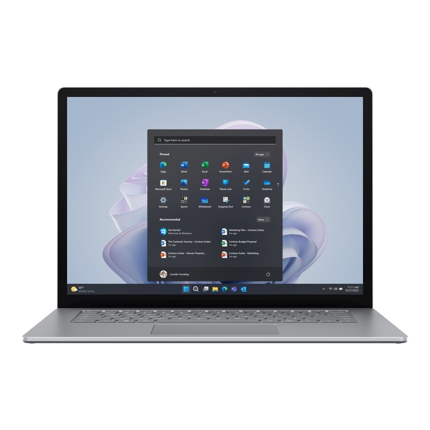 MICROSOFT Surface 5 13" i5-1245U 8 Go 256 Go QWERTY Royaume-Uni R1A-00004