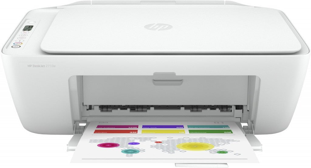 HP DeskJet 2710e Draadloos All - in - One Kleur Printer, Instant Ink; Kopieerapparaat, scanner 26K72B629 - Compridis