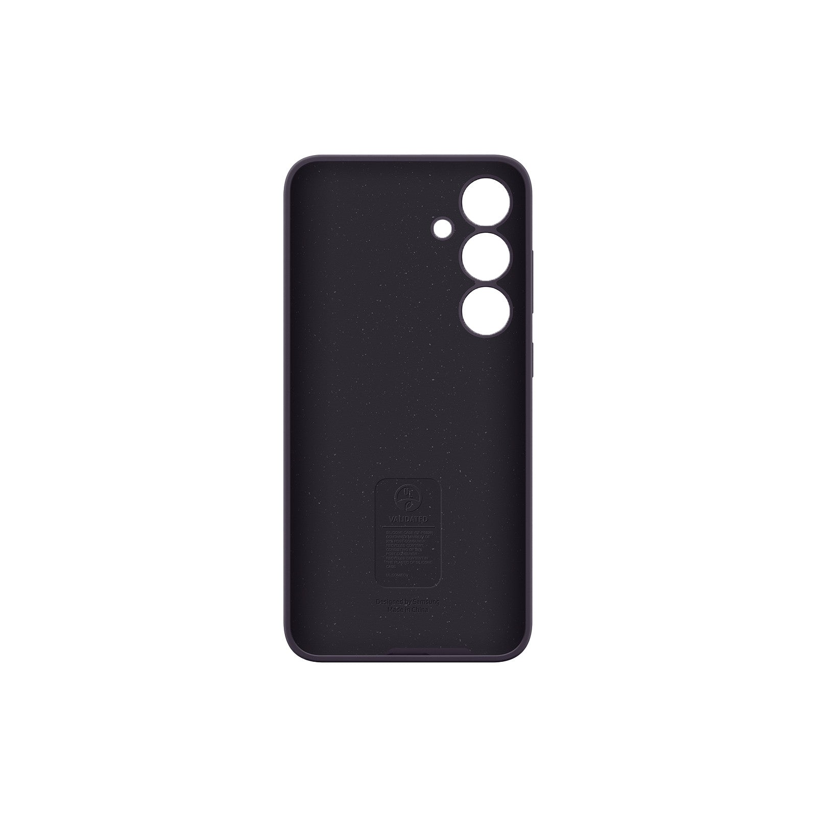 Samsung Silicone Case Dark Violet coque de protection pour téléphones portables 17 cm (6.7") Housse
