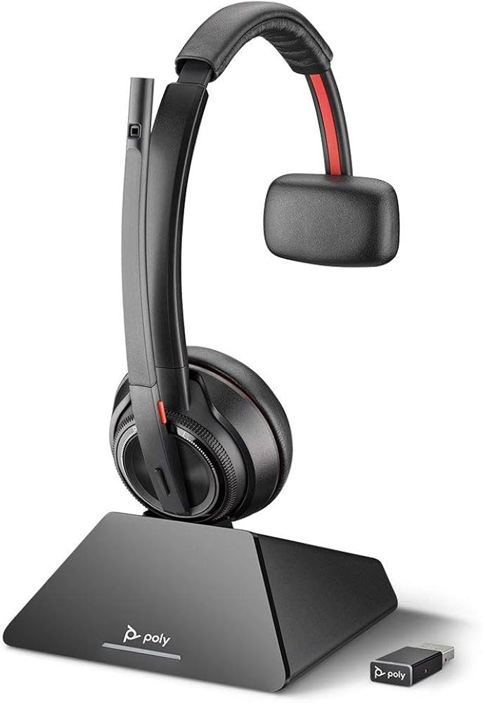 Poly Micro-casque Savi 8210 DECT UC USB-A 1880-1900 MHz certifié Microsoft Teams