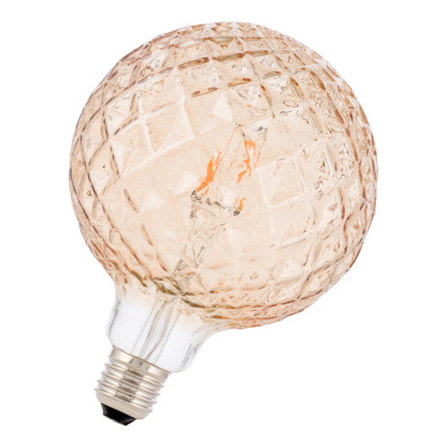 Lampe LED BAILEY Pine Globe 125 E27 or clair 3 Watt 2200K 922 DB 80100040601
