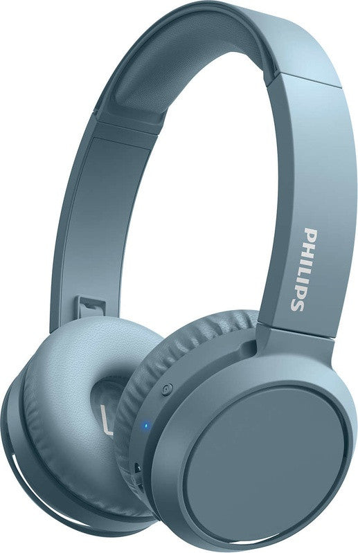 PHILIPS Casque Bluetooth supra-auriculaire compact fold 3 drive bleu TAH4205BL/00